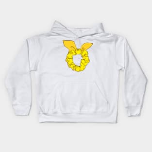 cute hair scrunchie Kids Hoodie